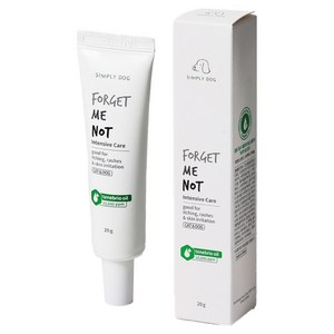 심플리독 반려동물 포겟미낫 인텐시브 케어 밀웜오일 보습크림, 20g, 1개