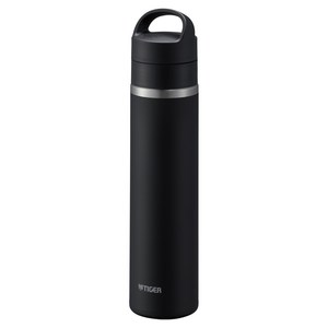 타이거 수퍼클린 플러스 모던슬림 진공 단열 탄산겸용 텀블러, 스톤 블랙, 600ml, 1개