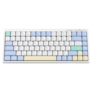 한성컴퓨터 OfficeMaster 3모드 저소음 펜타그래프 유무선 키보드, 머랭, GK694 Meringue, 제조사축