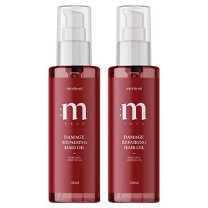 메르헨트 데미지 리페어링 헤어오일, 100ml, 2개
