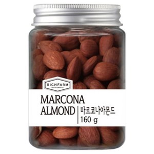 리치팜너트 수푸림 마르코나 아몬드, 160g, 1개