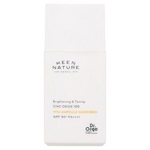 닥터올가 징크100 비타민 앰플 프라이머 선크림 SPF50+ PA++++, 35ml, 1개