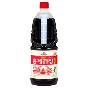 몽고간장 깊은맛 홍게간장 소스, 1개, 1.8L