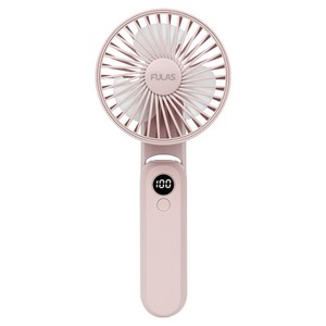 풀라스 5단 휴대용 선풍기, FL-PF4000, Pink