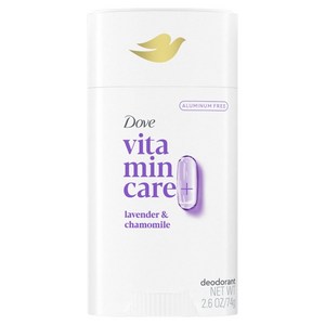 도브 비타민 케어 플러스 데오드란트 스틱 라벤더 앤 캐모마일 향, 74g, 1개