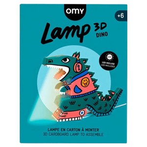 오마이 3D 램프 다이노 LAMP01, 혼합색상, 1세트