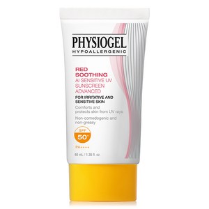피지오겔 레드 수딩 에이아이 센서티브 유브이 선스크린 어드밴스드 SPF50+ PA++++, 40ml, 1개