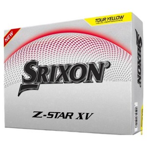 스릭스 Z-STAR XV 3피스 골프공 12P, 옐로우, 12개입, 1개