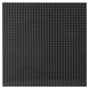 아이끌레 아동용 호환 블록 놀이판 50x50칸, 블랙, 1개