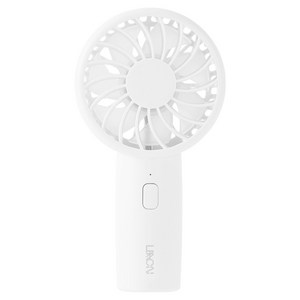 laaon 초경량 슈퍼 미니 핸디형 휴대용 선풍기, ITB-HFAN100, 화이트