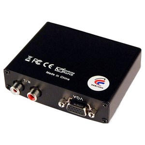 컴스 VGA 2RCA OUT HDMI 컨버터, D3212, 1개