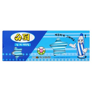 지구화학 슈퍼 색연필 낱색 하늘 12p, 1개, 1색