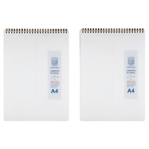 OXFORD 밀키웨이 Mikyway PP 스프링노트 A4 상철 80매 Math, 2개