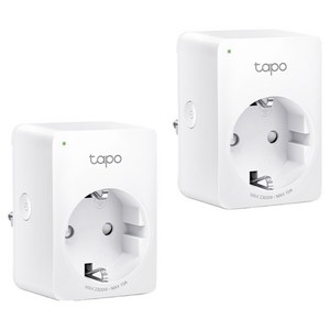 티피링크 타포 에너지 모니터링 미니 Wi-Fi 스마트 플러그, Tapo P100M, 2개