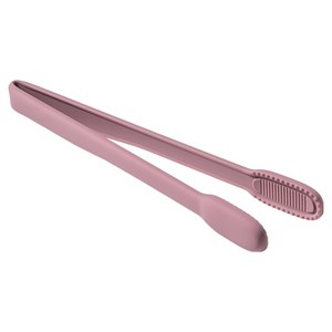 키친팩토리 플래티넘 파스텔 실리콘 멀티집게, 다크핑크, 1개
