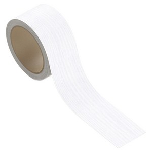 시트나라 무늬목 띠몰딩 우드 시트지, 002화이트, 높이 8cm x 15m
