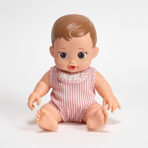 캐스비 플레이 응애응애아기인형, 혼합색상, 1개