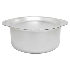 SILVERSTAR 인덕션 오 316 무연마제 통3중 디버스 팟 양손냄비, 24cm, 실버, 1개