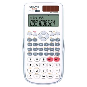 유니원 공학용계산기, UC-400M, 1개