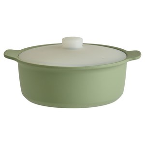 실리팟 프리미엄 실리콘 깊은 찜기, 세이지그린, 1개