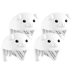 아이앤지마켓 사계절 테이블 문콕방지 7, 화이트, 4개