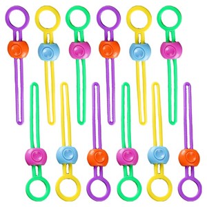 다기능 케이블 정리 로프 주방 밀봉 스트랩, 랜덤발송, 12개