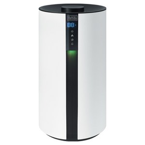 블랙앤데커 수직분사 자동습도조절 통세척 초음파 가습기 3.5L, BXEH1230-A, 화이트