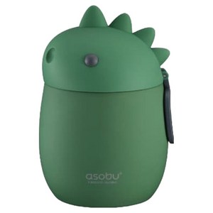 아소부 스테인레스 보온보냉 푸드자 베스티 푸드 컨테이너, 공룡, 600ml, 1개