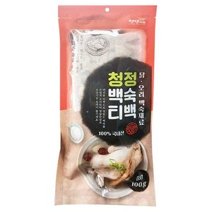 조은약초 청정 백숙 티백, 100g, 1개