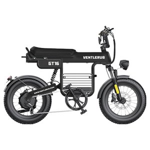 벤틀러스 GT16 48V 500W 전기자전거 고객직접설치, 블랙, 알루미늄