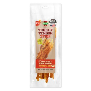 피어 강아지 터키텐던 스트립 간식, 칠면조, 75g, 1개