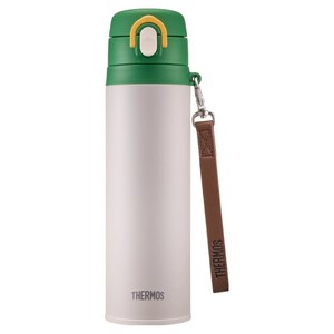 써모스 스트랩 원터치 텀블러 JNT-550K, 그레이, 550ml, 1개