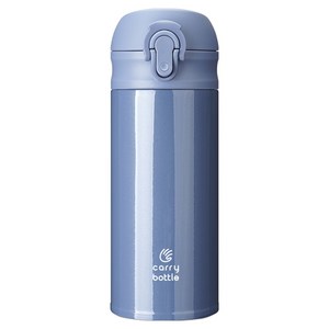 캐리보틀 이지보틀 보온병 텀블러, 1개, 350ml, 네이비