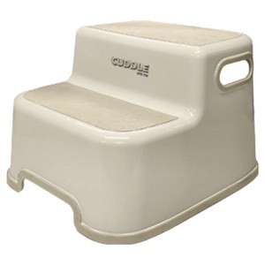 커들 2단 유아 디딤대, 아이보리, 1개