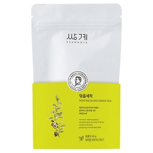 쌍계명차 실속 파우치 덖음세작, 40g, 1개, 1개입