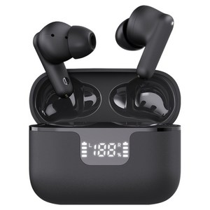 젤리타이거 젤리팟 ANC ENC 노이즈캔슬링 커널형 무선 블루투스 이어폰 JELLYPODS PRO 블랙 25시간 방수가능