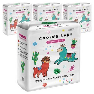 Cooing 베러 놀라운 팬티형 기저귀 아동용, 점보형 이상(3XL), 72매