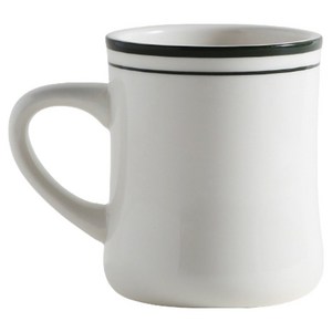 시라쿠스 뉴욕 킹스인 오목머그 400ml, 칼딘그린, 1개