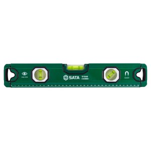 사타 광폭 고강도 자석 수평자 91644 400mm, 1개