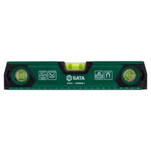 사타 고강도 자석 수평자 250mm 91643, 1개