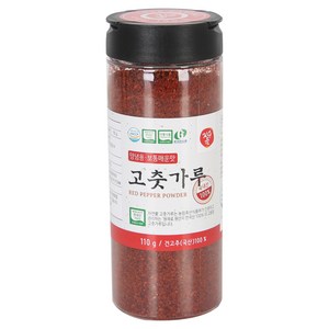 자연애고춧가루 양념용 고춧가루 PET, 110g, 1개
