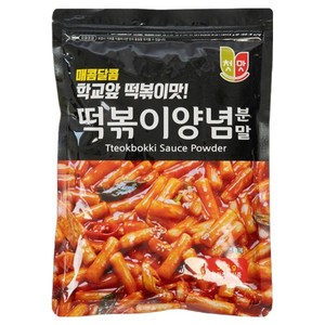 첫맛 떡볶이양념분말 순한맛, 500g, 1개