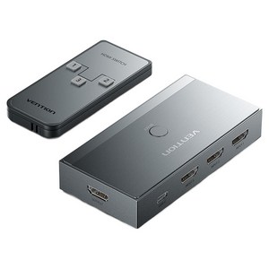 벤션 3대1 8K 60Hz 4K 144Hz HDMI 2.1 스위치 선택기, 1개, AKRH0