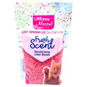 미큐 프레쉬씬 디오더라이징 고양이 화장실 오더컨트롤 비즈, 300g, 1개, 로즈