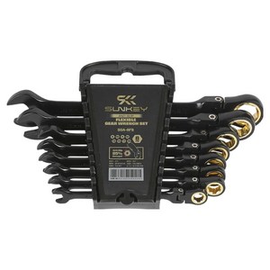썬키 플렉시블 기어렌치 세트 안티슬립 SGA-8FS, 1개