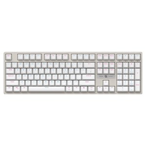 COX 교체축 게이밍 기계식 키보드, White, CK580, 청축