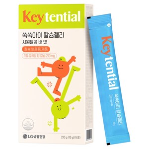 LG생활건강 리튠 키텐셜 쑥쑥아이 칼슘젤리 14p, 210g, 1개