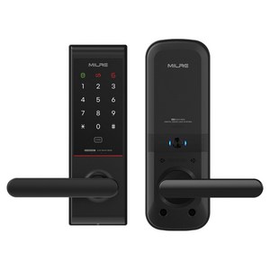 밀레시스텍 무타공 디지털 도어락 MI-5200SPlus, MI-5200S Plus, 고객직접설치