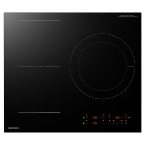 쿠첸 IH BLACK 3400 대화구 인덕션 3구 블랙 방문설치, CIR-PB330TOB2, 빌트인