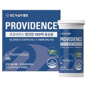 GC녹십자웰빙 프로비던스 장건강 100억 유산균, 60정, 1개